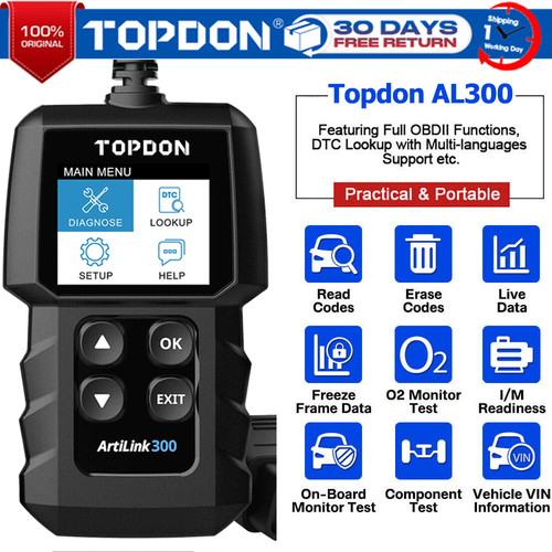Topdon al300 auto - auto, obd2