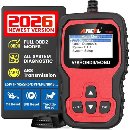 Ancel vd500 obd2 lettore - obd2,
