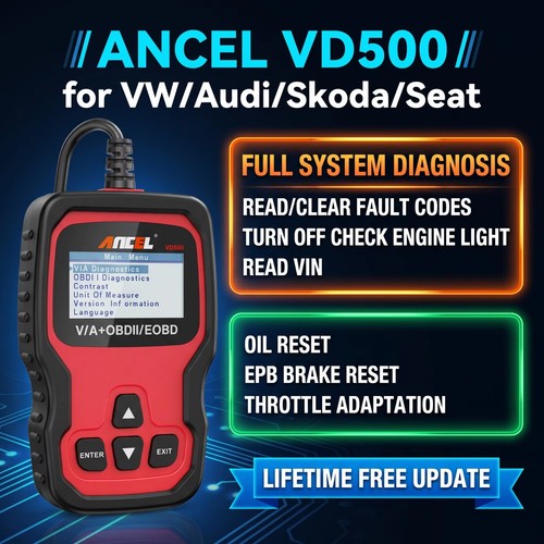 Ancel vd500 obd2 - obd2, scanner