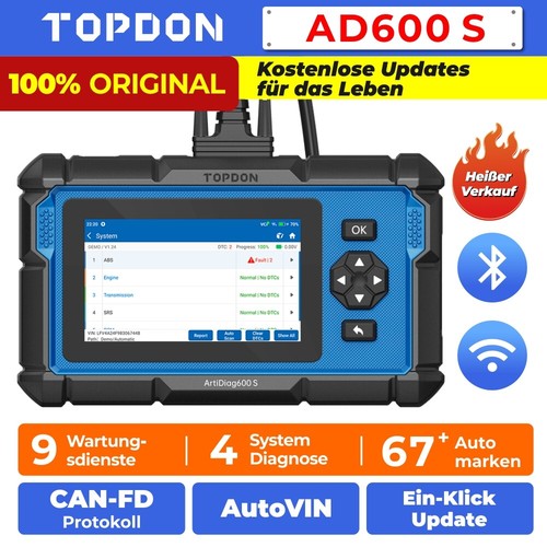 Topdon ad600s2 auto obd2 - topdon,
