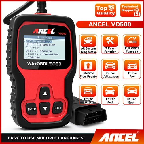 Ancel vd500 obd2 scanner - ancel,