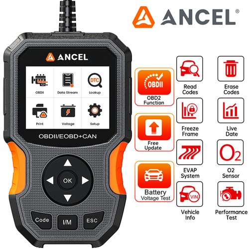 Ancel as300 scanner obd2 - as300,