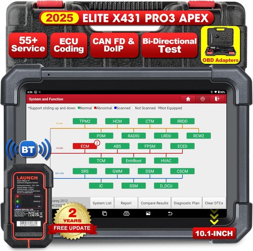 Launch x431 pro3 ace apex - x431, obd2