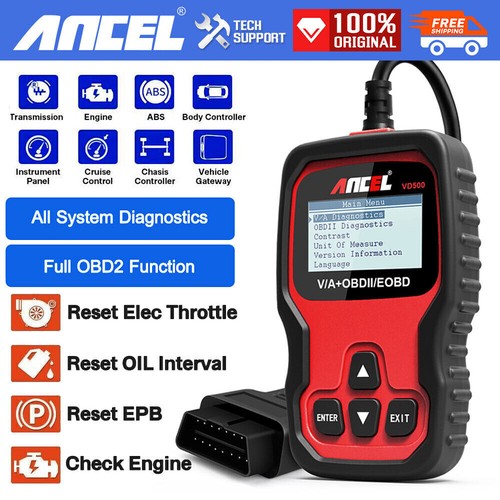 Ancel vd500 obd2 scanner - ancel,
